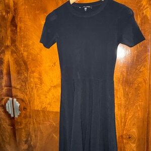 Elegant Black Long Sleeve Dress
